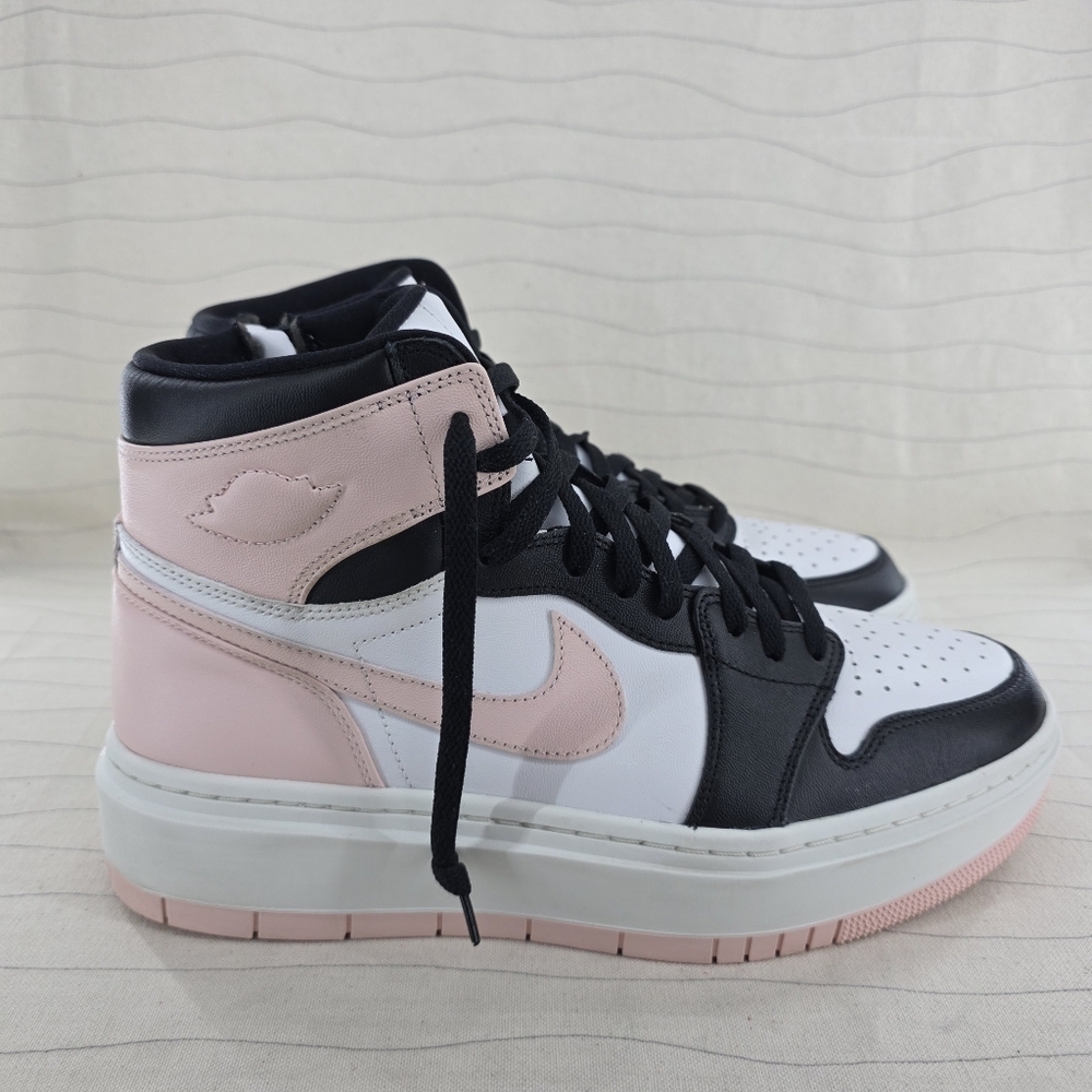 Nike Womens Air Jordan 1 High Elevate Pink/White/Black Sneakers DN3253-061 Sz 12